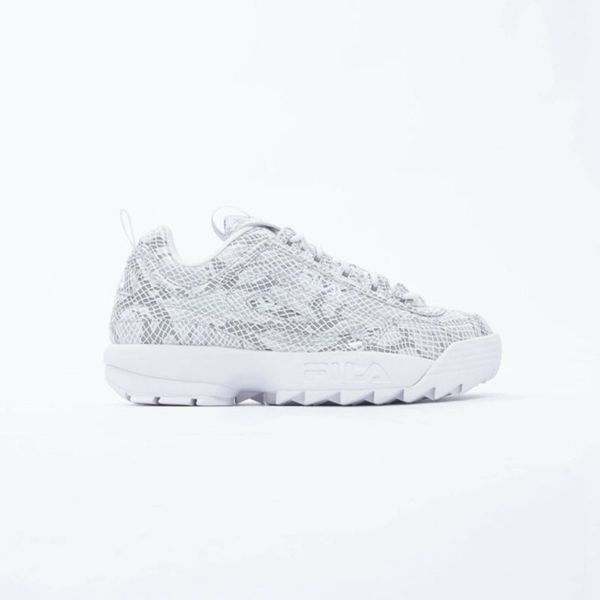 Zapatillas Fila Mujer Blancas / Blancas - Disruptor 2 Snake - España 409125SRY